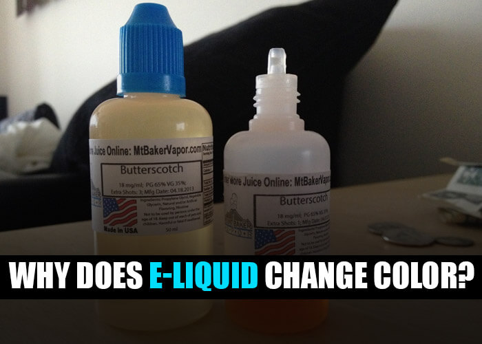 Why Does E-Liquid Change Color?